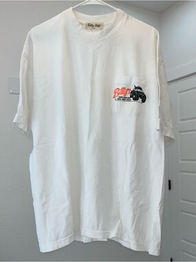 Billy Hill “Billy’s Junk Hauling” Pocket T-Shirt White Size XL